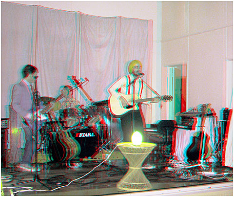 The NatLee Band Debut Performance at Pirongia Hall. 3-D Photography by Marc Dawson.