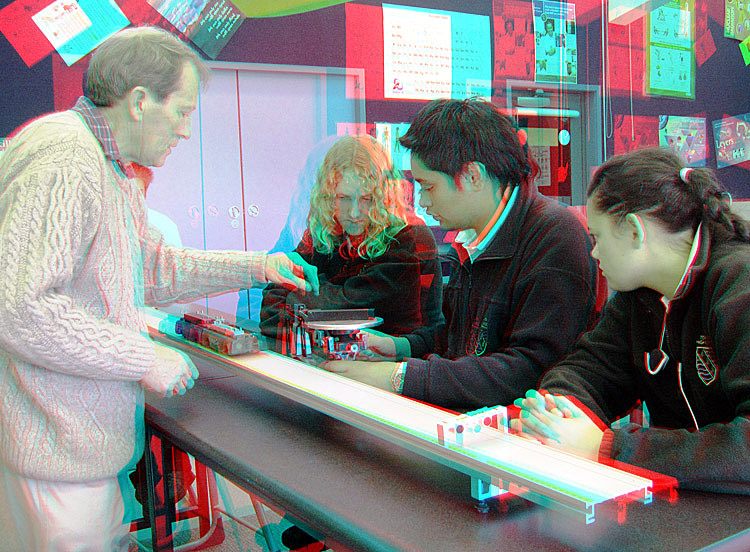 Tokoroa High School. 3-D Photography by Mathew Grocott.